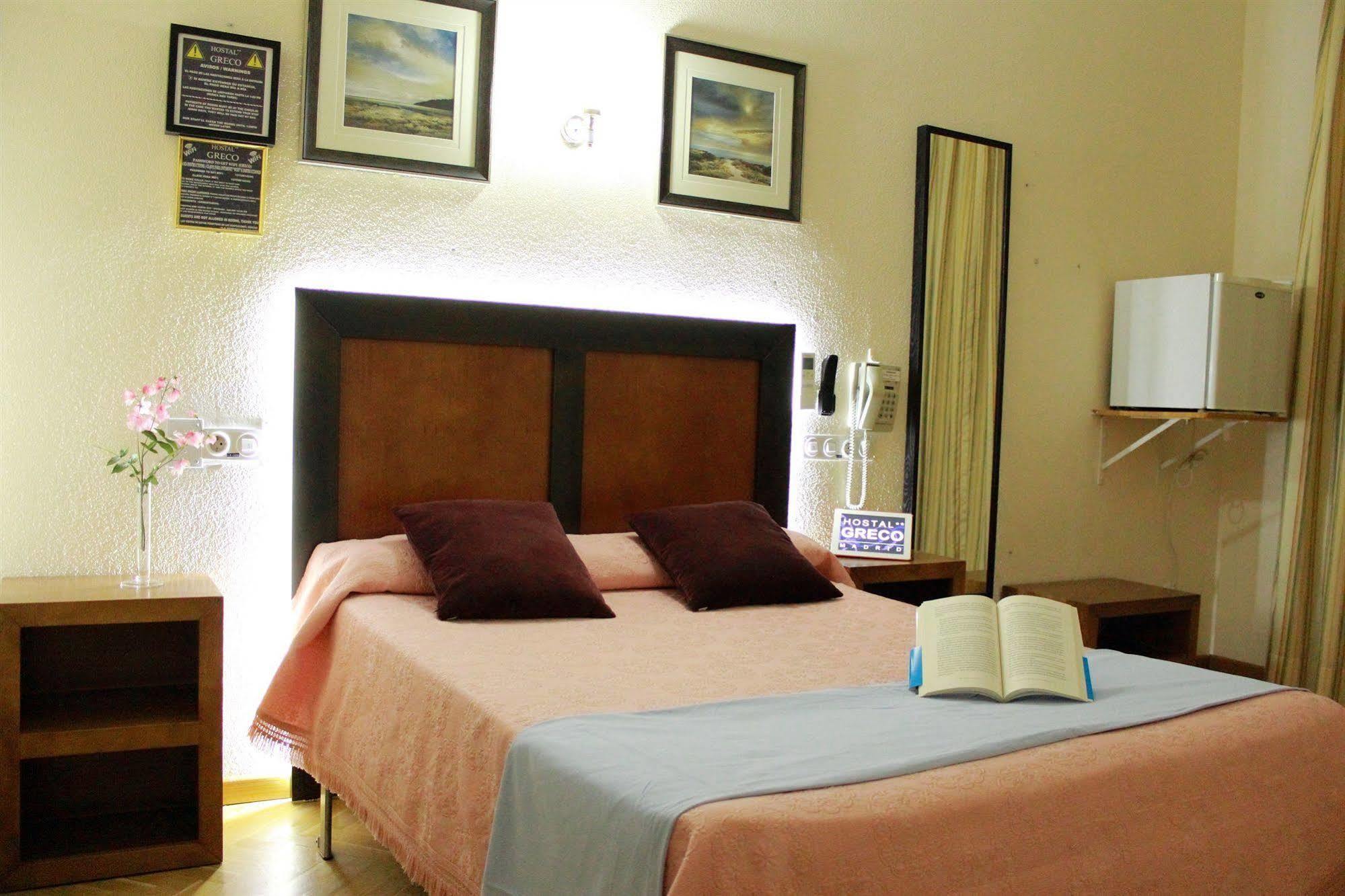 Hostal Greco Gran Via Madrid Eksteriør billede
