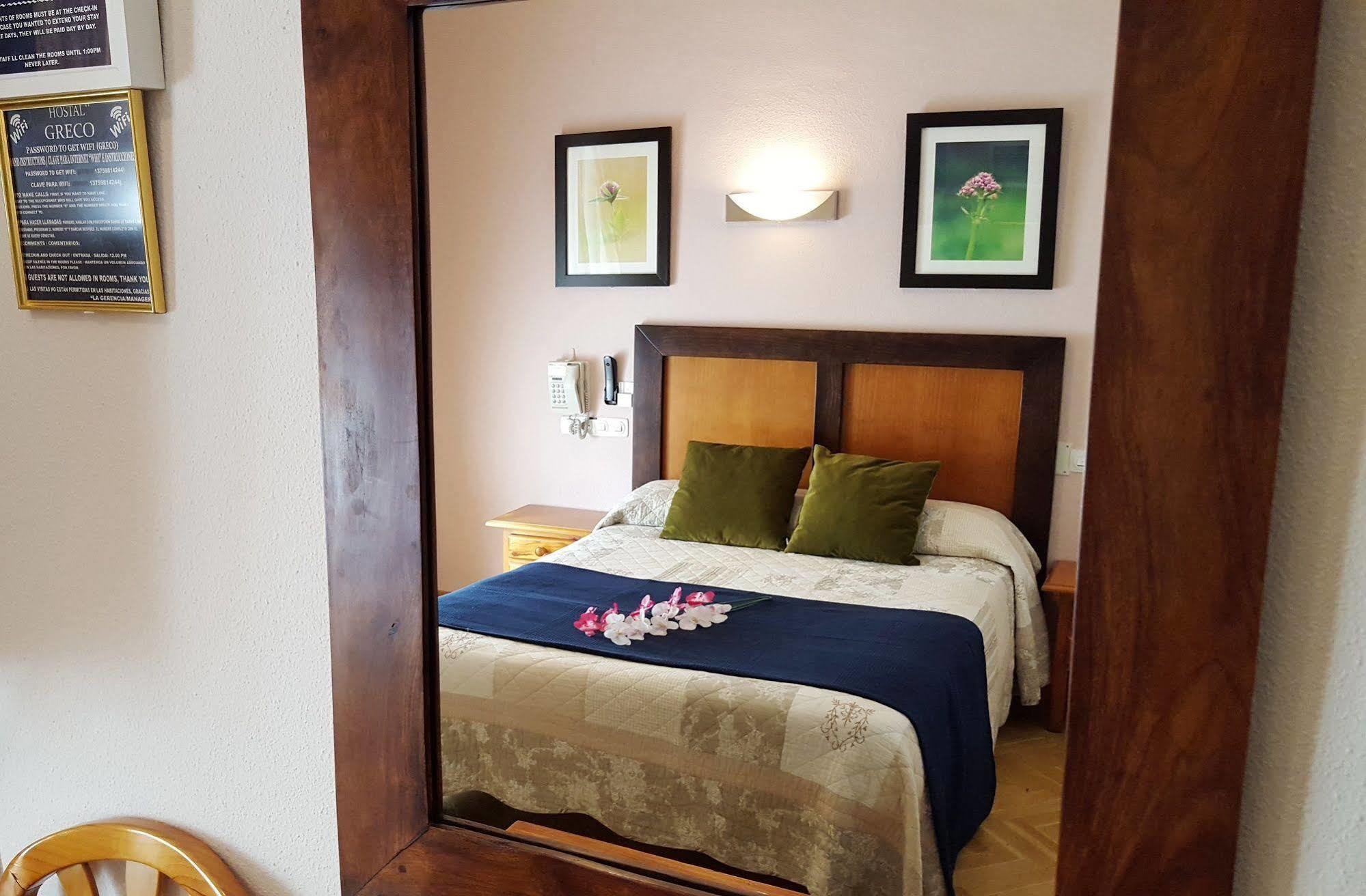 Hostal Greco Gran Via Madrid Eksteriør billede