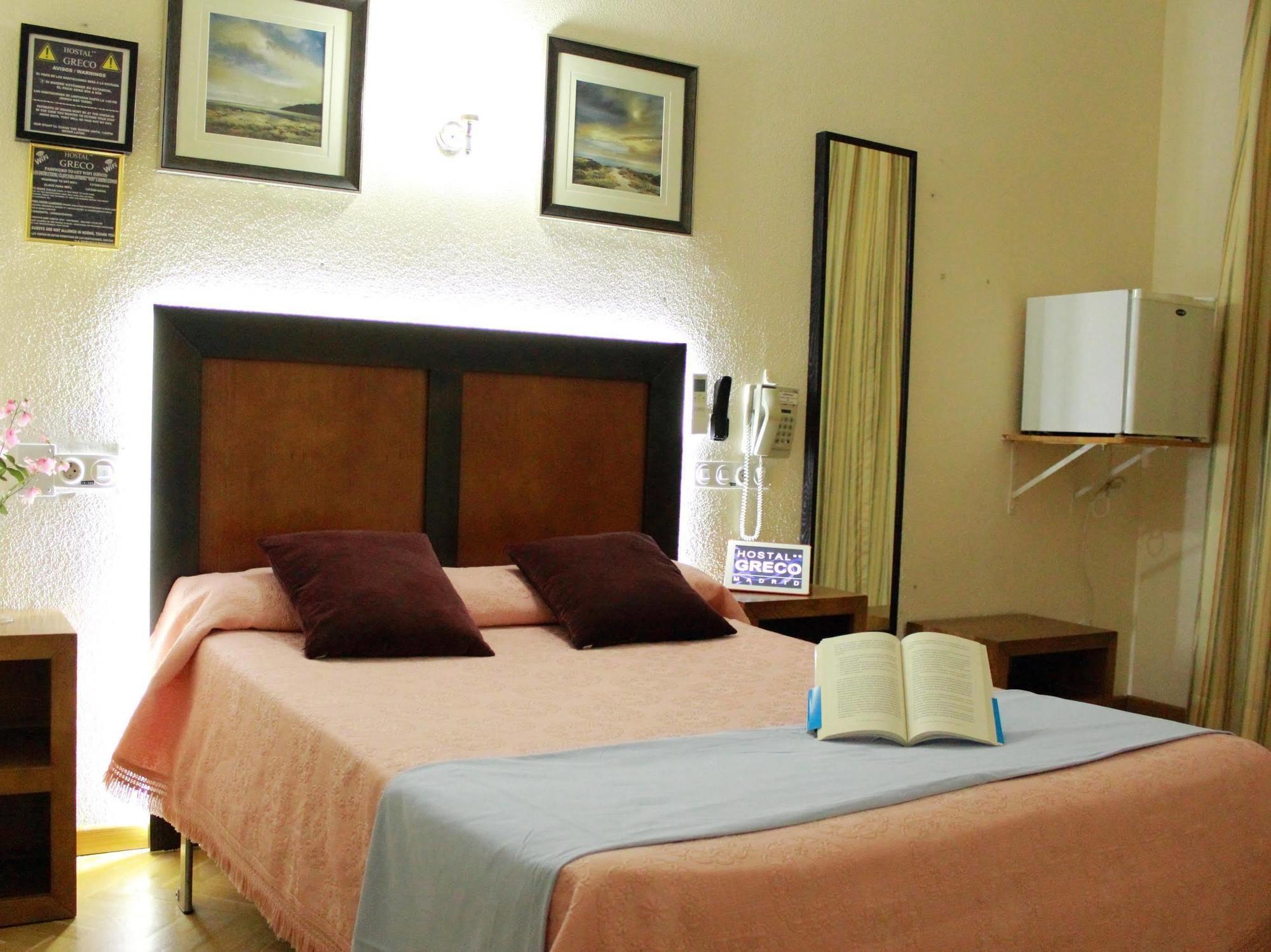 Hostal Greco Gran Via Madrid Eksteriør billede